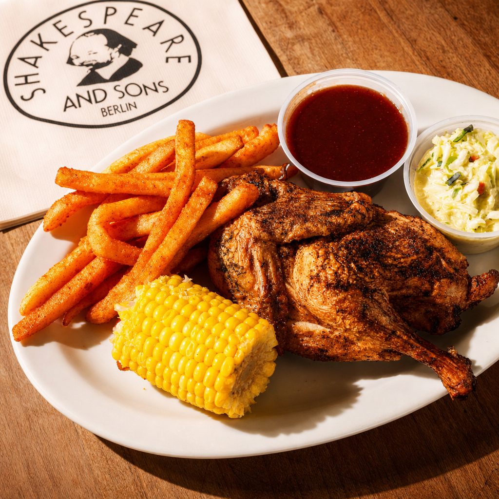 1/2 Chicken Plate.