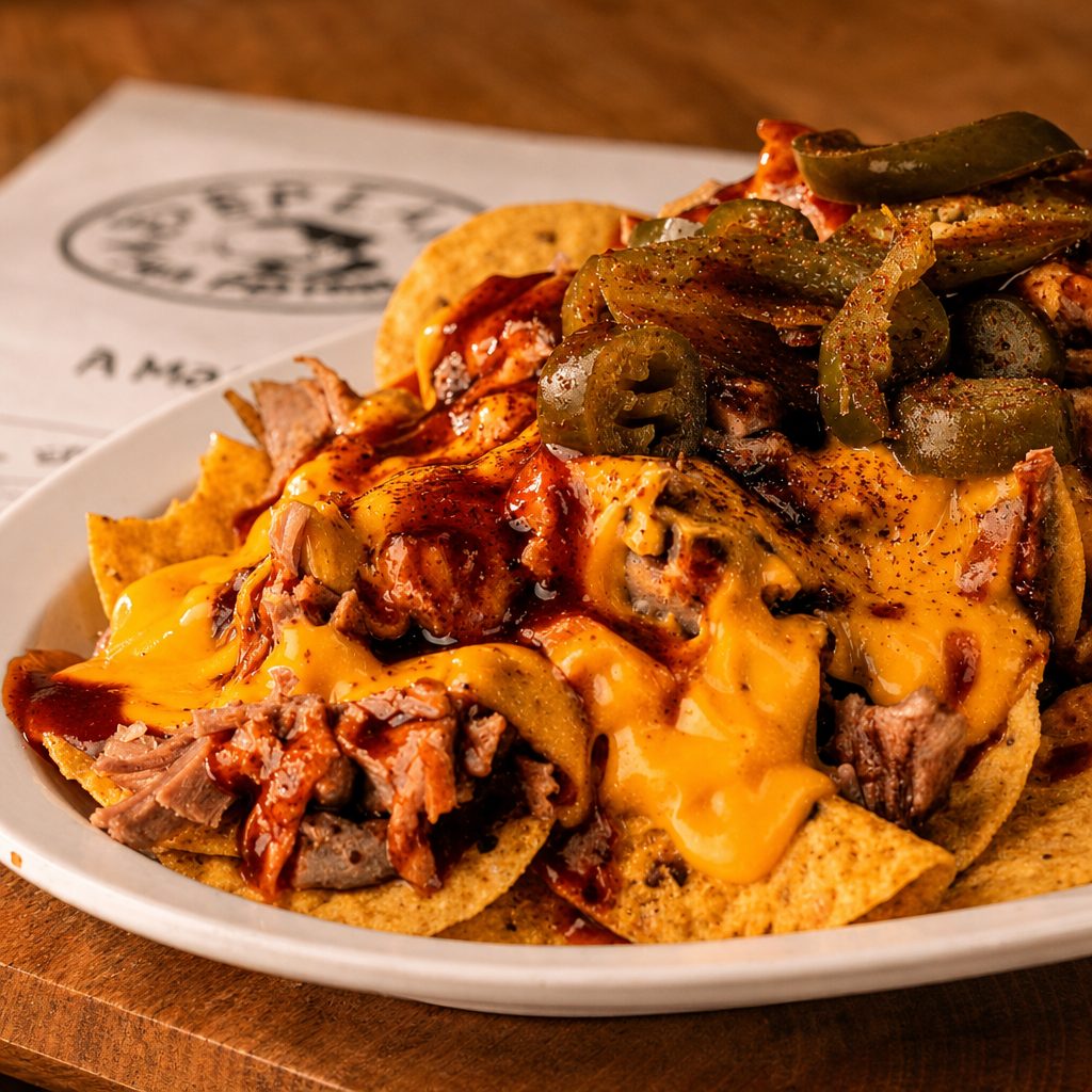 Pork Nachos.