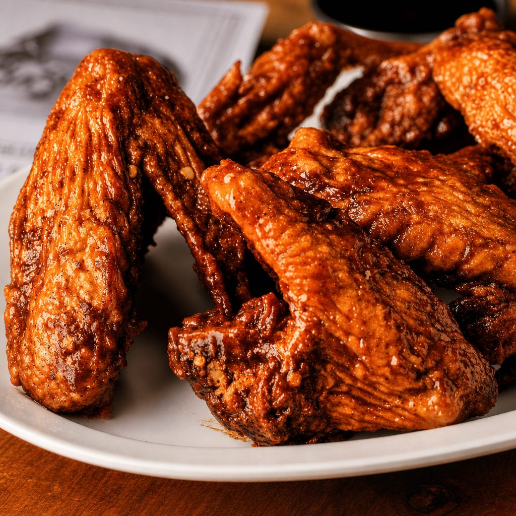 Hickory, Smoked Wings.