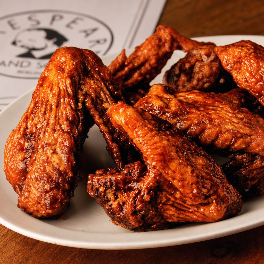 Hickory, Smoked Wings.