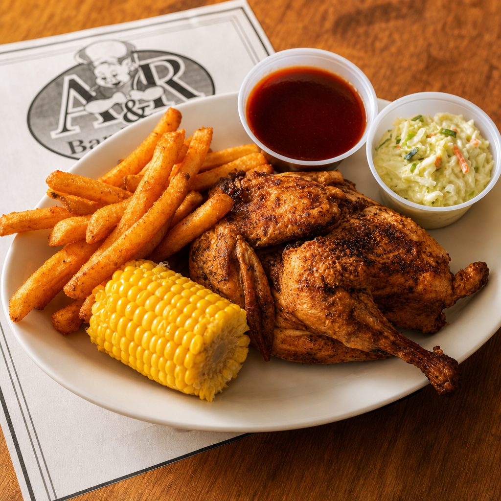 1/2 Chicken Plate.