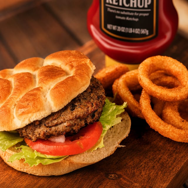 Turkey Burger Combo.