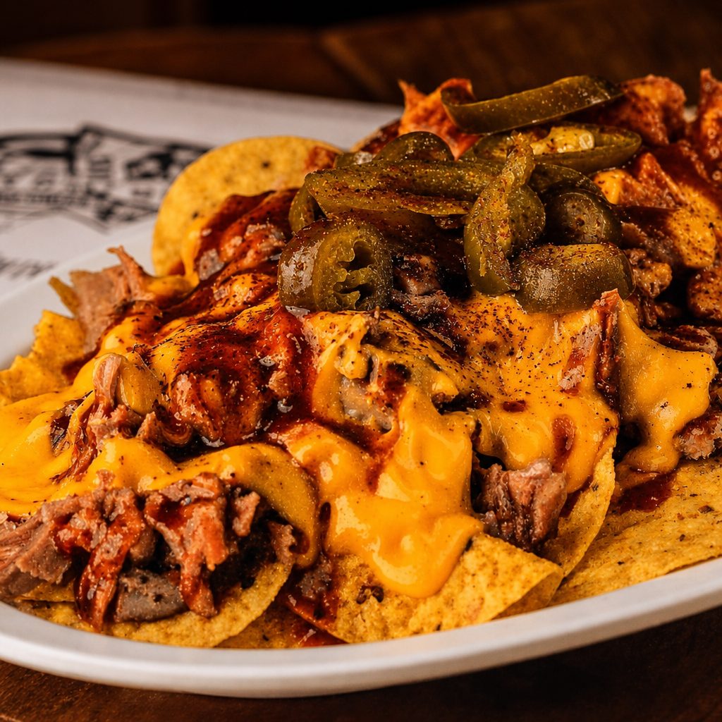 Pork Nachos.