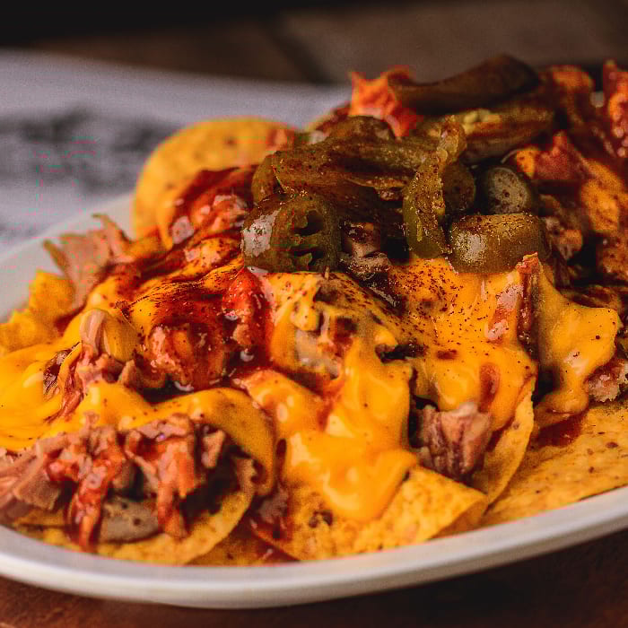 Pork Nachos.